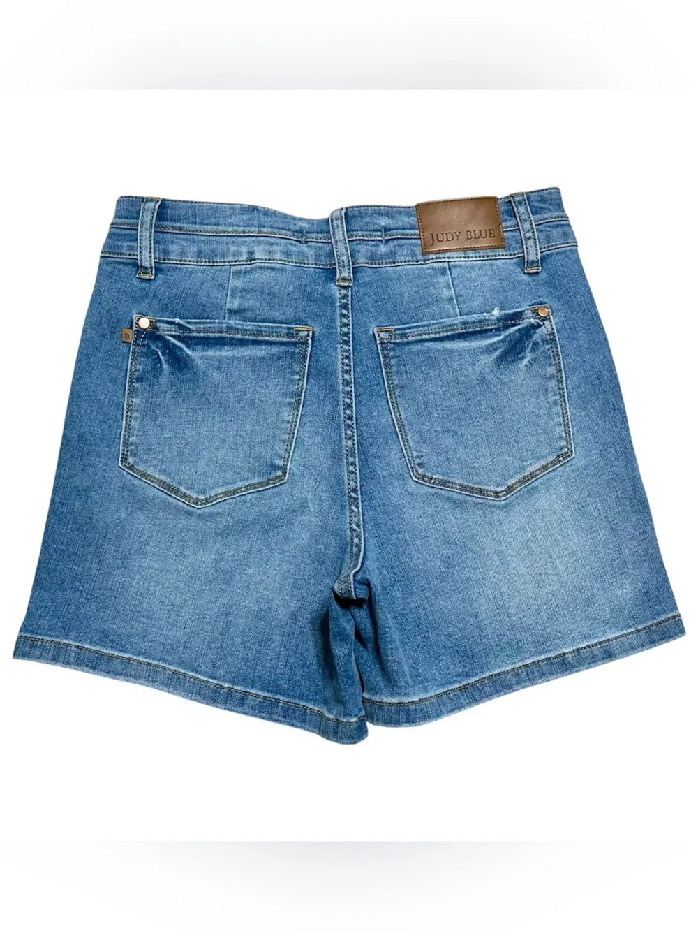 Judy Blue tummy control high rise shorts size Medium 6/8 double button